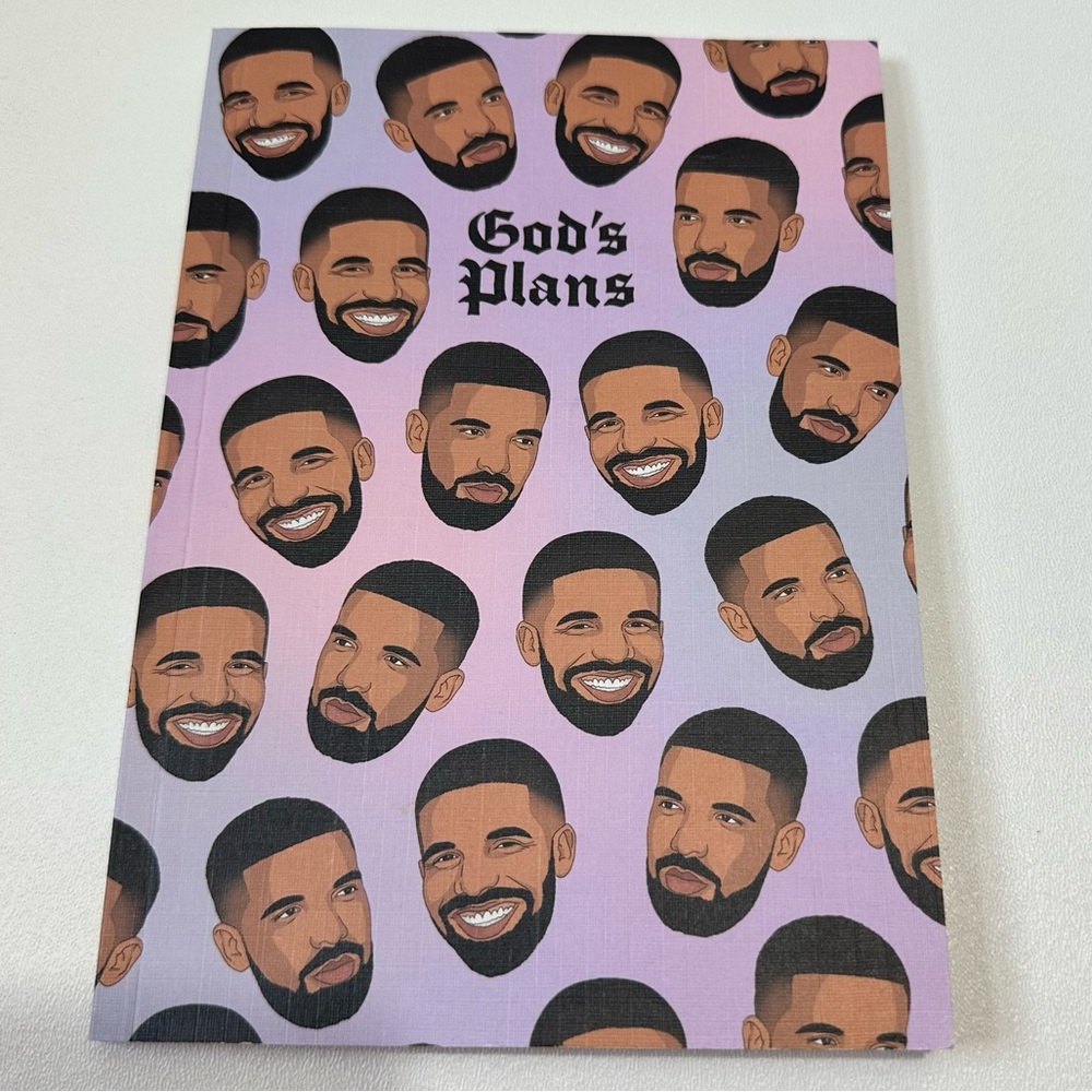 Central 23 Drake Gods Plan Notebook Composition Notepad